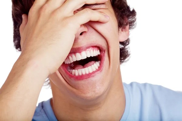 Man laughing